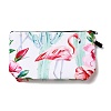 Flamingo Pattern Polyester  Makeup Storage Bag AJEW-Z013-01A-1