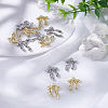 12Pcs 2 Colors Rack Plating Alloy Pendants FIND-LP0005-03-1