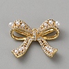 Brass Micro Pave Cubic Zirconia Pendants FIND-WH0817-162G-J-1