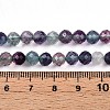 Natural Rainbow Fluorite Beads Strands G-T140-22A-5