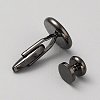 Brass Cufflinks for Men KK-WH20014-01B-2