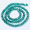 Electroplate Glass Beads Strands LS-EGLA-A034-T10mm-B04-2