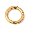 304 Stainless Steel Spring Gate Rings STAS-B128-05G-02-1