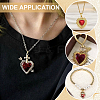 28Pcs 14 Styles DIY Heart Jewelry Making Findings Kits FIND-ME0001-88-4