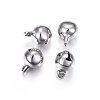Tarnish Resistant 304 Stainless Steel Bell Charms STAS-F174-20P-B-1