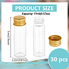 Glass Bottles Bead Containers CON-BC0007-63B-2