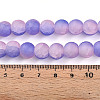 Crackle Glass Beads Strands GLAA-N009-10mm-08-4