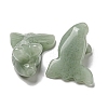 Natural Green Aventurine Carved Healing Goldfish Figurines DJEW-D012-08E-2