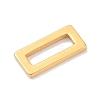 Golden Plated 304 Stainless Steel Charms STAS-K286-03C-G-2