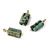 Natural African Turquoise(Jasper) Pendants GG-CBACE45-02G-08-2
