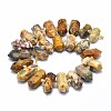 Natural Crazy Agate Beads Strands G-F715-034-2