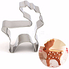 Tarnish Resistant 304 Stainless Steel Christmas Cookie Cutters LS-DIY-E012-61-1