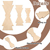 3Pcs 3 Styles Brass Cabochons DIY-OC0013-27-4
