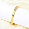 304 Stainless Steel Cuff Bangles BJEW-P348-02A-G-3