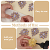 4Pcs Teardrop Shape Hotfix Rhinestone PATC-FG0002-25C-3