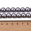 Eco-Friendly Dyed Glass Pearl Round Beads Strands HY-A002-10mm-RB028-3