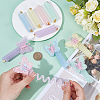 10Pcs 10 Styles Silicone Hair Accessories for Women Girls OHAR-AR0001-09-3