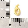 Real 18K Gold Plated Rack Plating Brass Micro Pave Cubic Zirconia Pendants KK-S396-02C-3