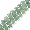 Natural Green Aventurine Beads Strands G-N342-14-1