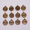 Alloy Pendants PALLOY-WH0070-49AB-2