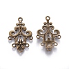 Tibetan Style Alloy Chandelier Component EA8536Y-AB-1