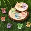 30Pcs 6 Colors Luminous Resin koala Ornaments DJEW-CJ0001-18-5