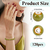 120Pcs Handmade Porcelain Beads PORC-PA0001-29B-2