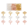 Beadthoven 24Pcs 12 Styles Zinc Alloy Links FIND-BT0001-02-15