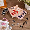 18Pcs 18 Styles Silicone Replacement Watch Band Strap Loops FIND-DR0001-82-4