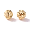 Brass Hollow Round Beads KK-P226-30CG-2