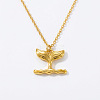 Brass Pendant Necklaces for Women WGA6662-03-1