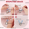 14Pcs Glass Wine Glass Charms AJEW-SC00005-3