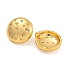 Brass Micro Pave Clear Cubic Zirconia Stud Earrings EJEW-L295-002B-G-2