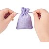 Burlap Packing Pouches Drawstring Bags ABAG-PH0002-05-9x7cm-8