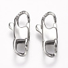 Tarnish Resistant 304 Stainless Steel Lobster Claw Clasps STAS-I082-13P-05-2