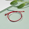 Simple Nylon Cord Bracelets Set BJEW-JB07376-01-2