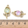 Alloy K5 Glass Pendants FIND-L024-18G-3