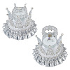 Plastic Rhinestone Ring Boxes CON-WH0086-142-1