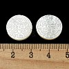 Carved Natural White Shell Cabochons SSHEL-N038-06B-09-3