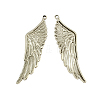 Tibetan Style Alloy Wing Big Pendants X-TIBEP-Q043-325-RS-1