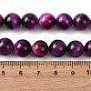 Natural Tiger Eye Beads Strands G-S259-03A-10mm-5