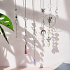 5Pcs Alloy Planet Moon Hanging Ornaments HJEW-BM0001-47-4