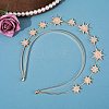 Alloy Hair Bands OHAR-WH20005-31-3