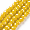 Electroplate Glass Beads Strands LS-EGLA-A044-P2mm-A04-1