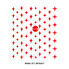 3D Star Sea Horse Bowknot Nail Decals Stickers MRMJ-R090-57-DP3207-2
