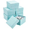 Cardboard Jewelry Watch Storage Gift Box CON-WH0092-67C-1