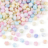 225Pcs 9 Colors Anti-Tarnish Electroplate Glass Beads GLAA-TA0004-09-3