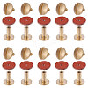 Cowhide Leather Spacer Beads FIND-CA0011-34-1