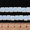 Imitation Jade Glass Beads Strands GLAA-R041-8x8mm-B02-4