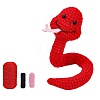 DIY Snake Doll Knitting Kits for Beginners PW-WG0CC4B-01-5